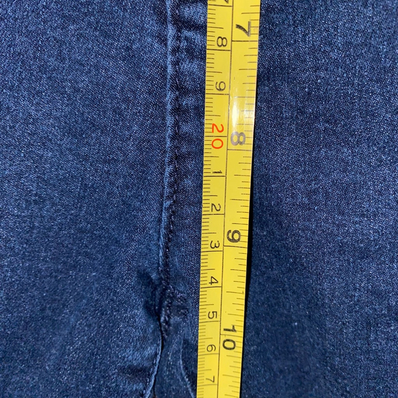 Women's Jones New York Madison Slim Jeans Size 12 Dark Blue - Picture 7 of 7